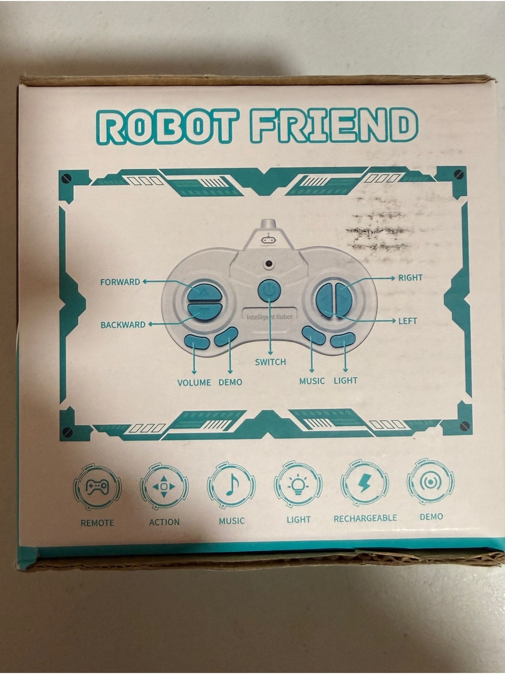 Robot Friend Remote Control LED Robot Toy - Picture 4 of 4